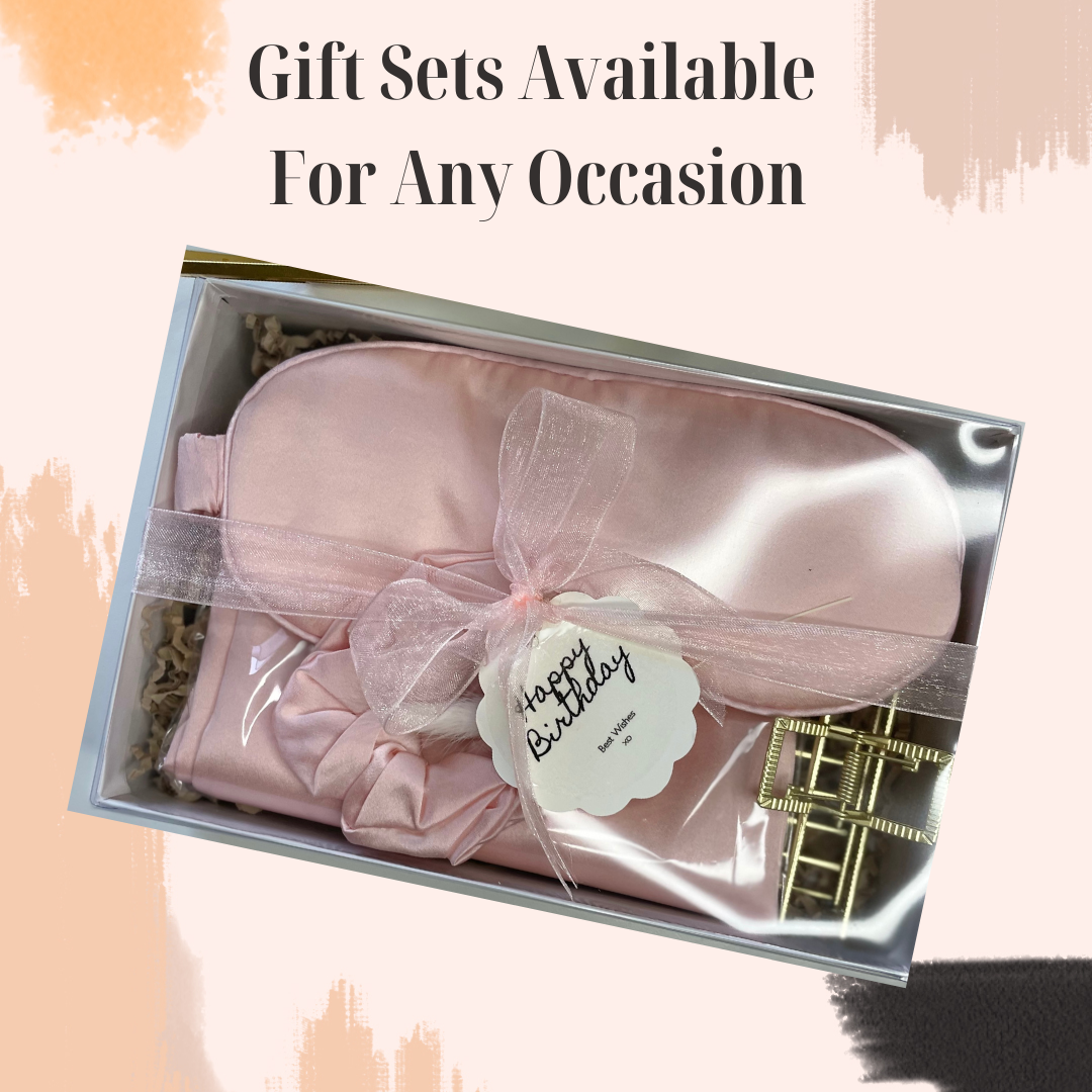 Silk 3pc Set- Light Pink