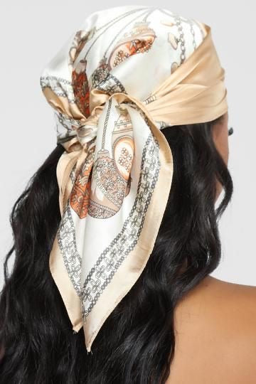 Satin Silk Head Wrap